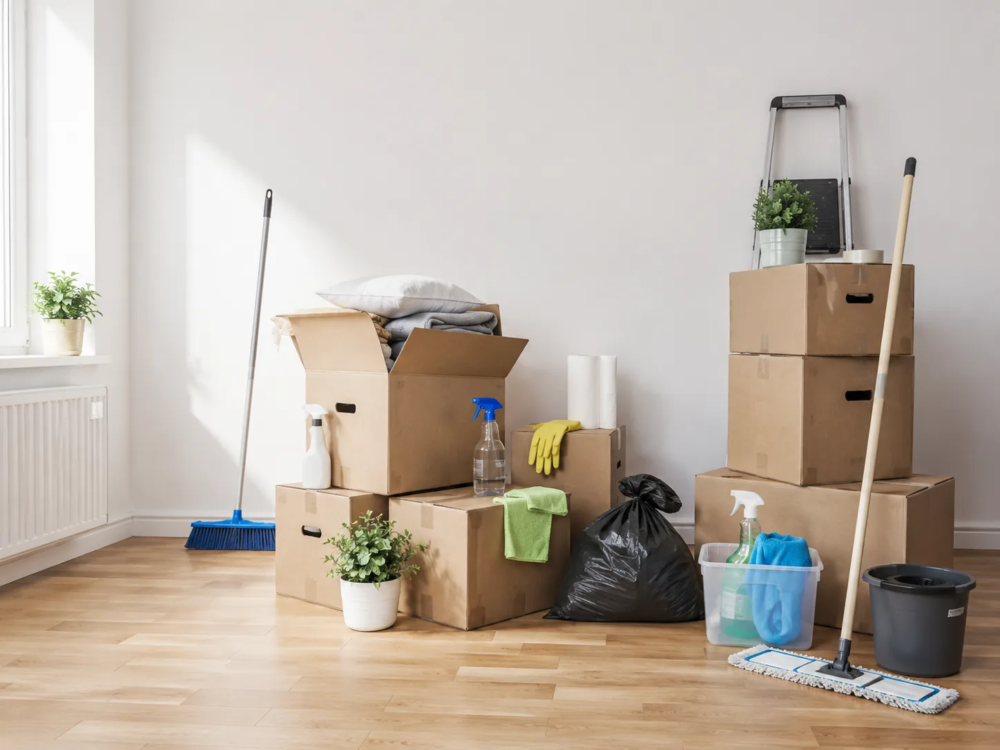 Move in and move out cleaning