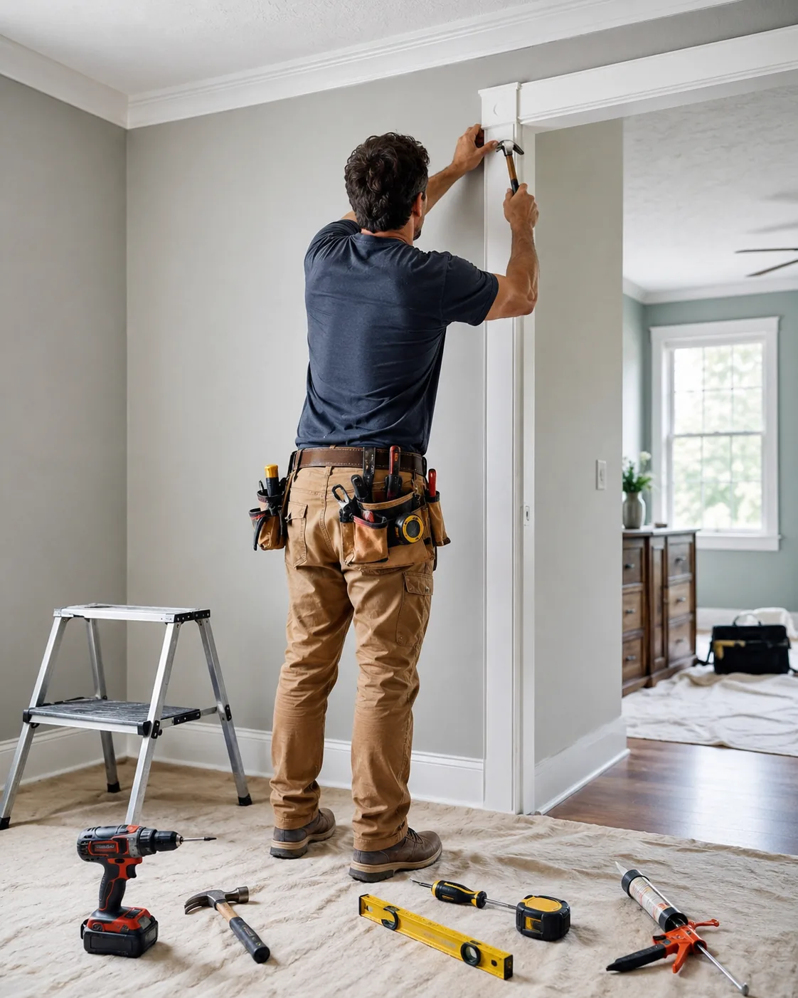 Crown molding installation
