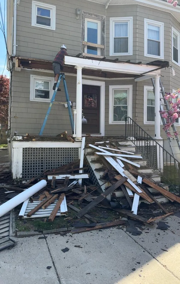 Exterior renovation project