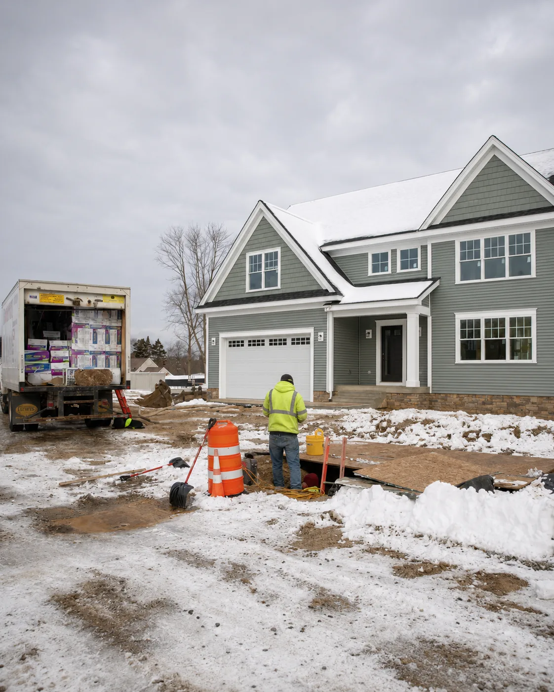 New home construction